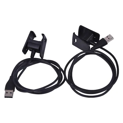 $14.96 • Buy 2x USB Charger Clip Cord Replacement For Fitbit Charge 2 Tracker Charging Cable>